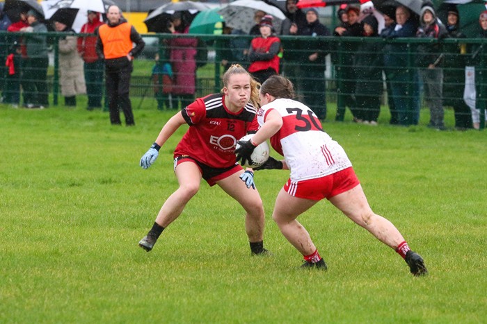 Down Minor Niamh McGinley. Photograph: Olivia McConaghy