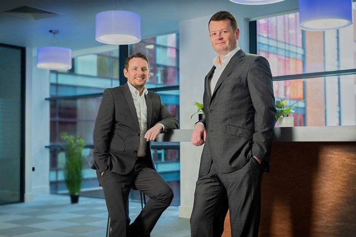 CompareNI.com Managing Director Ian Wilson and CEO Greg Wilson.