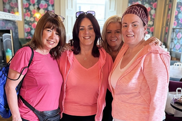 Participants in the VHI Women’s Mini Marathon in Dublin who are fundraising for Life & Time.