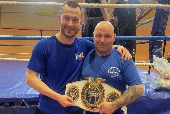 Pictured at the Kickboxing Ireland training day in Silverbridge.