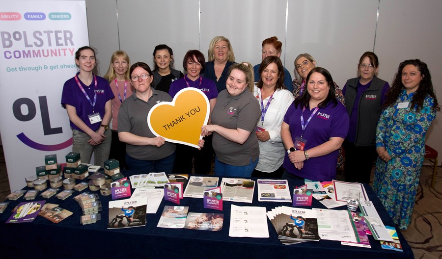 The Bolster Community Team attending Joining the Dots
