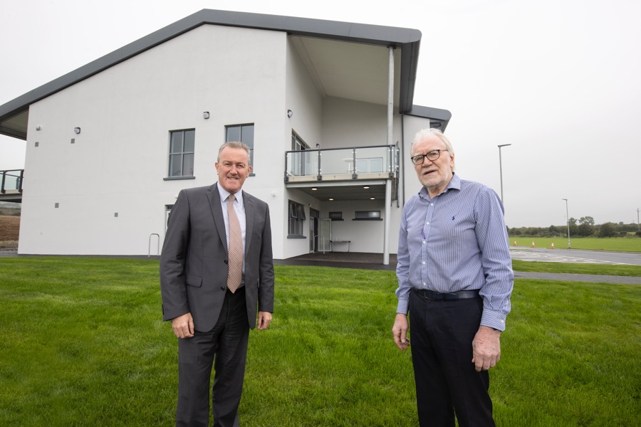  Conor Murphy MLA, The Executive Office (Main Funder) and Gerry O’Reilly (Funder/Thomas Davis club rep).