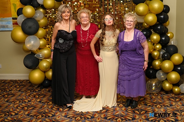 Family occasion - Lily Rose Doran Watters with her mother Caroline and her grannies.