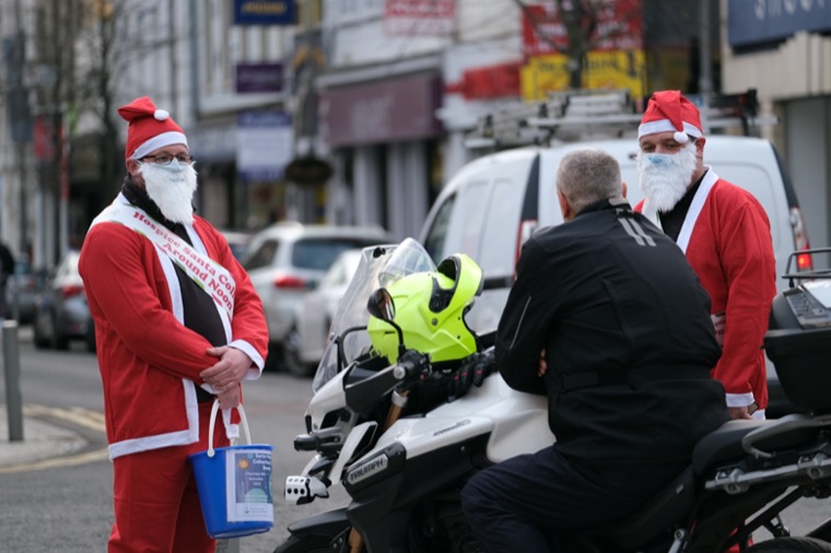 The 2020 Santa Street Collection for the Hospice.