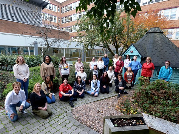 The Southern Trusts 18 newly qualified midwives on the first day of their Induction week