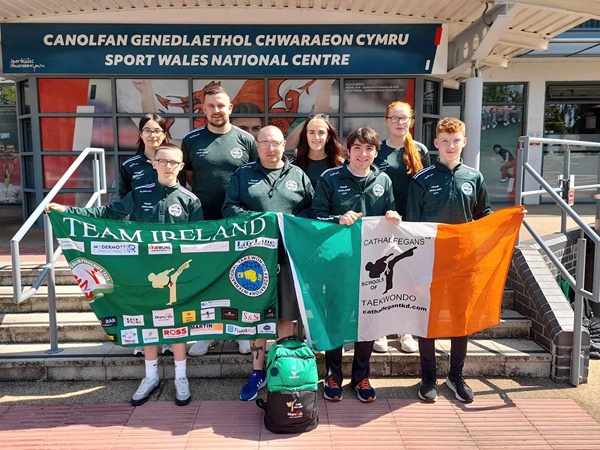 The Cathal Fegan Team Ireland squad.