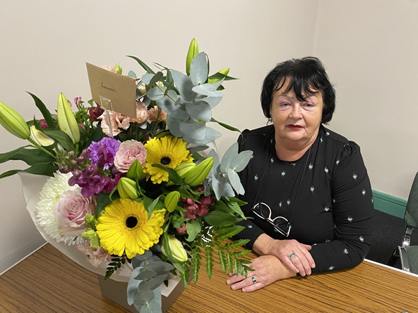 Rosemary McDonnell who retired from CCG.