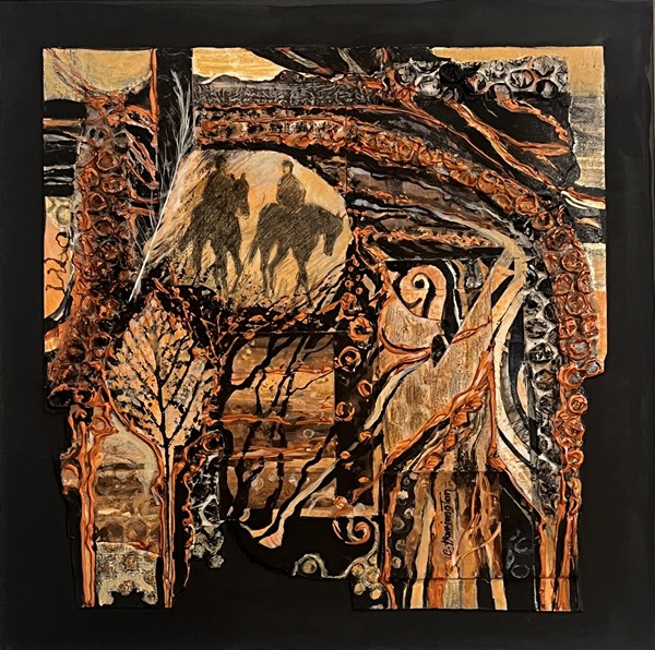 Memories, Early Morning Exercise, My Father and Me Currently on display in the Newry Artists Past and Present exhibition in Newry & Mourne Museum. Newry & Mourne Museum Collection