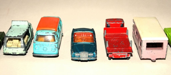 A Selection of die-cast vehicles. Newry & Mourne Museum Collection.