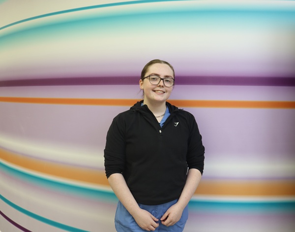 Niamh Byrne who received outstanding grades studying the Applied Science Advanced Technical Award at SRC.  Niamh is progressing to study Paramedic Science at Edinburgh University