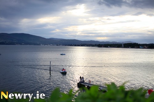 Looking towards Warrenpoint from Kilbroney Forest Park. Photograph:Columba O'Hare