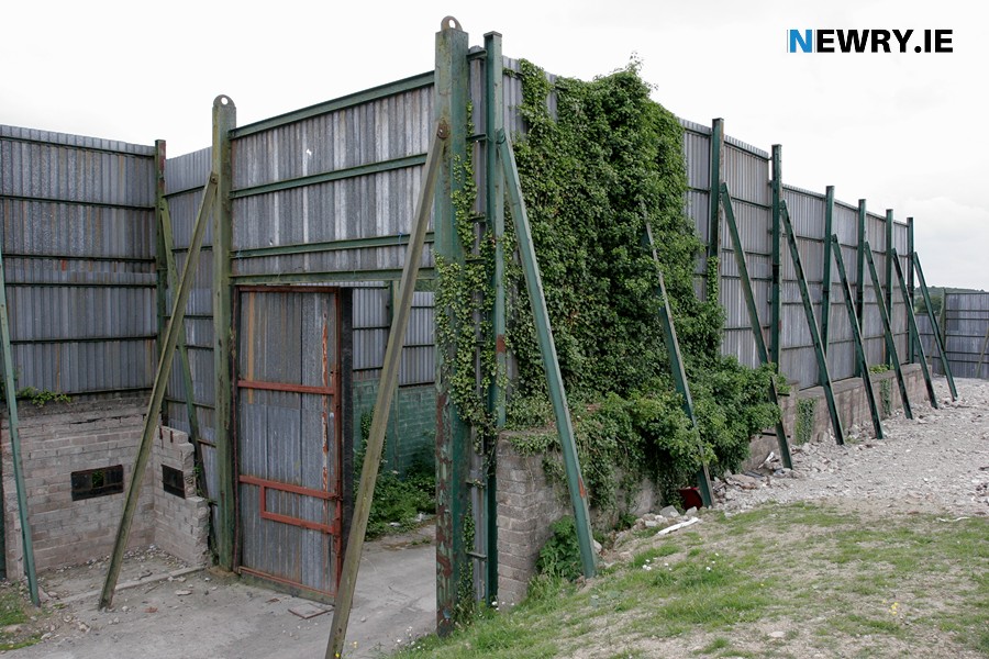 The derelict Forkhill Army Barracks back in 2006. Photograph: Columba O'Hare/ Newry.ie 