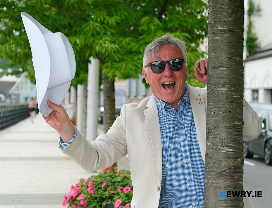Declan McConaghy is all ready for Newry Goes Nashville. Photograph: Columba O'Hare/ Newry.ie 