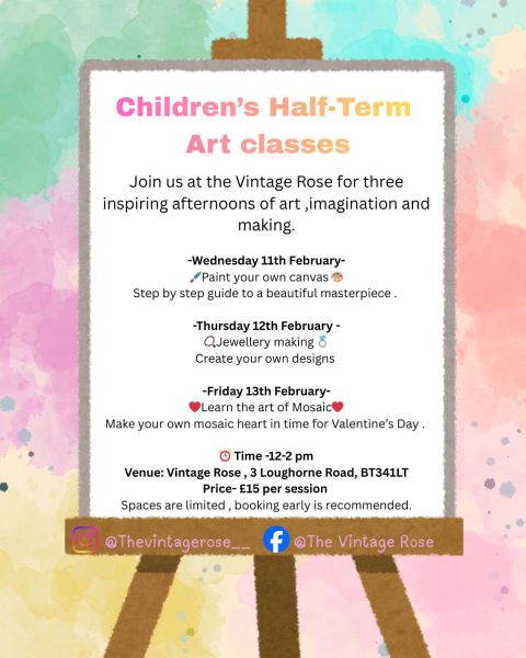 Children’s Half Term Art Classes