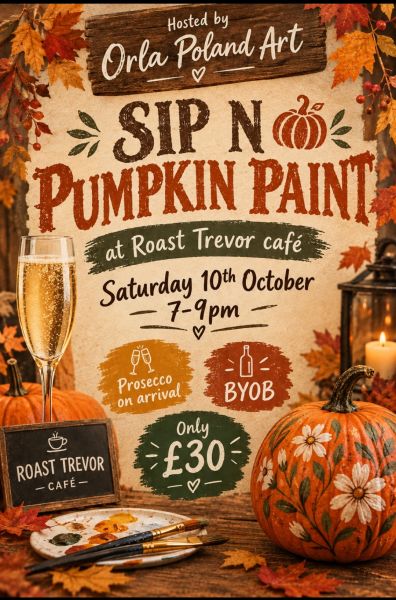 Sip n Pumpkin Paint 
