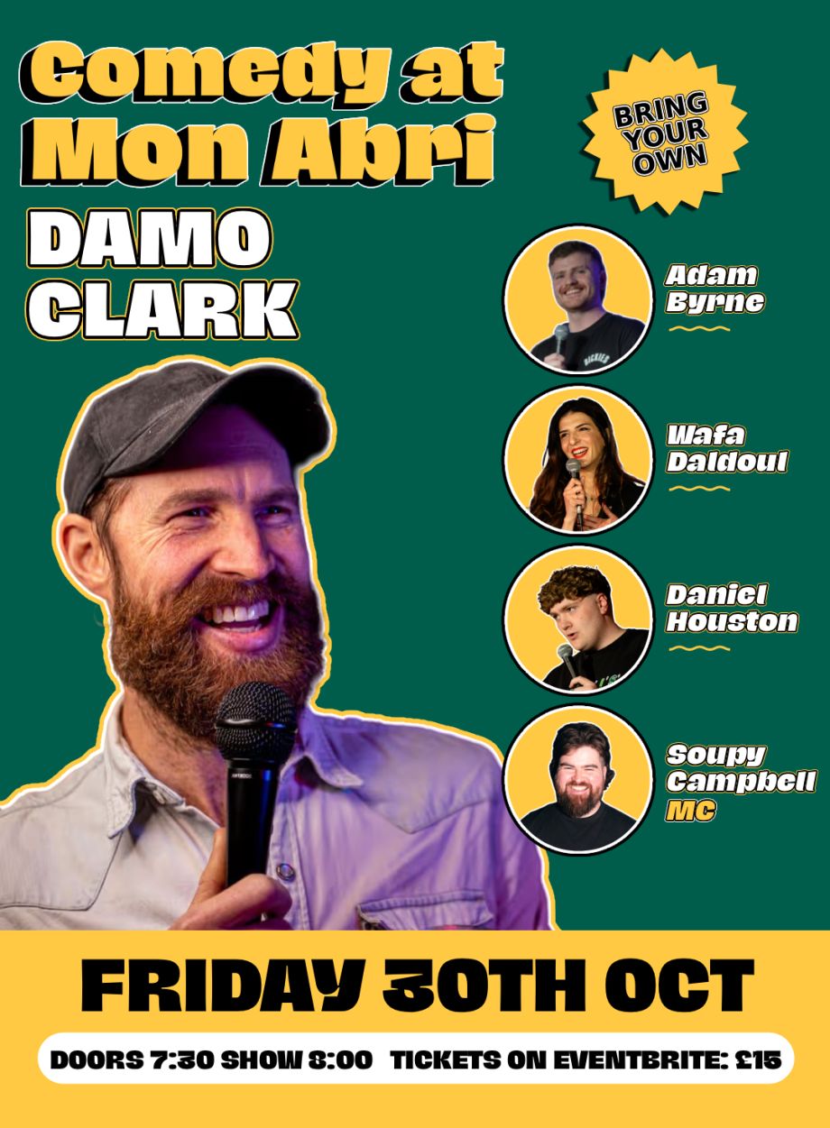 Comedy @ Cafe Mon Abri