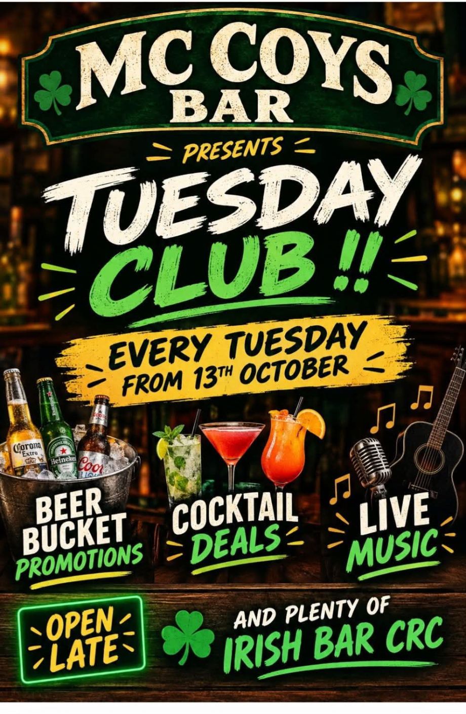 Mc Coy's Tuesday Club