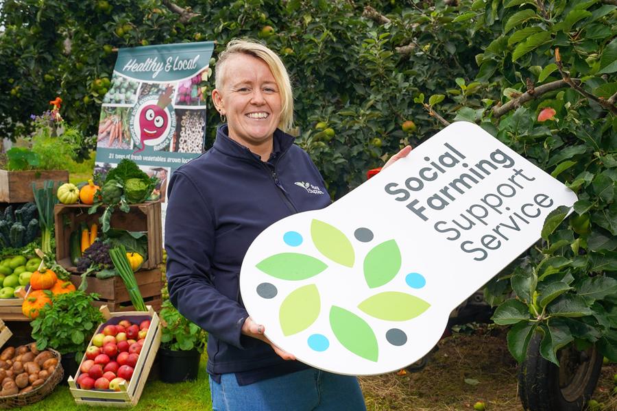 Aoibeann Walsh, Rural Support’s Head of Social Farming and Innovation is pictured ahead of the 2021 Balmoral Show in partnership with Ulster Bank.