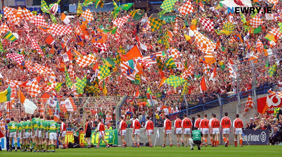 Hill 16 a blaze of colour 3.30pm 22 September 2002. Photograph: Columba O'Hare/ Newry.ie