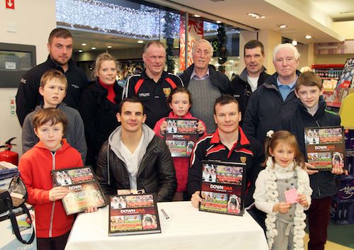 Launching the Down Yearbook in Easons on Saturday