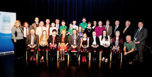 Mayor Mickey Ruane, fellow Councilors and MLA's are pictured with all award recieptients at the Newry and Mourne Civic Awards Ceremony. Photograph: Peter Clarke Mayor Mickey Ruane, fellow Councilors and MLA's are pictured with all award recieptients at the Newry and Mourne Civic Awards Ceremony. Photograph: Peter Clarke