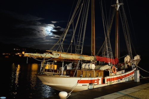 Trips on Tall Ship Soteria take place on the Friday and Saturday nights of Iur Cinn Fleadh. You can get your tickets from the Sugar Supper Club in Sugar Island. Photograph: Columba O'Hare Trips on Tall Ship Soteria take place on the Friday and Saturday nights of Iur Cinn Fleadh. You can get your tickets from the Sugar Supper Club in Sugar Island. Photograph: Columba O'Hare