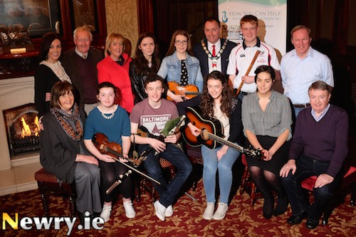 A fireside session at the Canal Court Hotel this evening with family and friends of the late Caroline Fegan as they prepare for a night in her memory at the hotel on the 25th of April. Photograph: Columba O'Hare A fireside session at the Canal Court Hotel this evening with family and friends of the late Caroline Fegan as they prepare for a night in her memory at the hotel on the 25th of April. Photograph: Columba O'Hare
