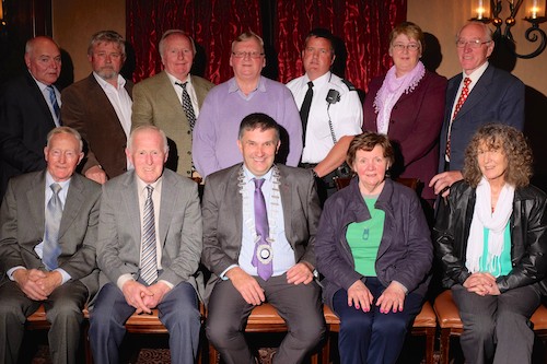Representatives of neighbouring Agricultural Shows with ISA and NISA guests and members of the PSNI pictured along with Newry Show Committee members at the press launch of the show. Photograph: Columba O'Hare Representatives of neighbouring Agricultural Shows with ISA and NISA guests and members of the PSNI pictured along with Newry Show Committee members at the press launch of the show. Photograph: Columba O'Hare