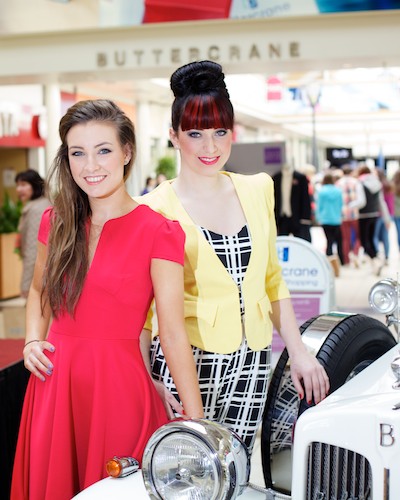 Taking part in the Buttercrane Wedding Showcase as part of Newry Style City. Photograph: Columba O'Hare Taking part in the Buttercrane Wedding Showcase as part of Newry Style City. Photograph: Columba O'Hare