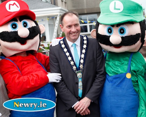 Outgoing Mayor Mickey Ruane at the Southern Area Hospice on Saturday. Photograph: Columba O'Hare Outgoing Mayor Mickey Ruane at the Southern Area Hospice on Saturday. Photograph: Columba O'Hare