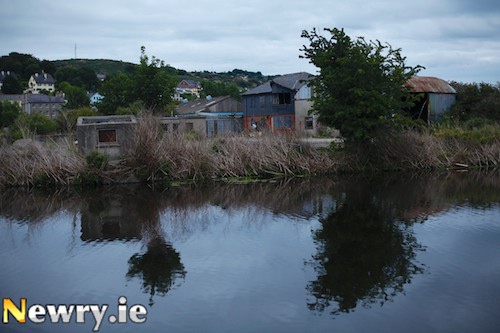 Redevelopment of the Albert Basin as a city park was another topic discussed at the February Newry 2020 meeting. Photograph: Columba O'Hare