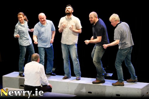 The Chronicles of Long Kesh is performed at Newry Drama Festival. Photograph: Columba O'Hare