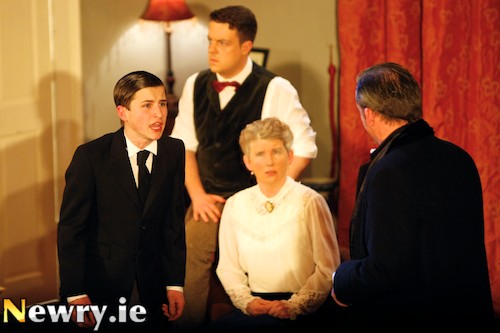 The Winslow Boy took second place at Newry Drama Festival. Photograph: Columba O'Hare