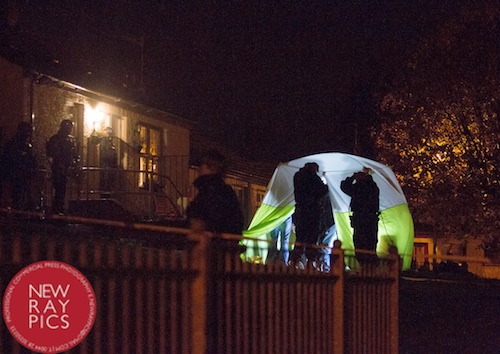 Ardcarne Park in Newry tonight. Photograph: NewRayPics Ardcarne Park in Newry tonight. Photograph: NewRayPics
