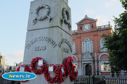 The Cenataph in Newry commemorates those fallen in the First World War. Photograph: Columba O'Hare The Cenataph in Newry commemorates those fallen in the First World War. Photograph: Columba O'Hare