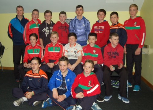 Craobh Rua prizewinners at the prize night. Craobh Rua prizewinners at the prize night.