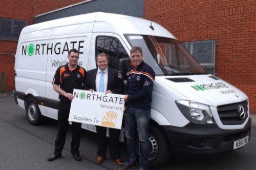 PICTURED: Kevin Fox (IT Officer and head of Linwood’s Armagh TV), Darren McKinney (Northgate Sales Manager Northern Ireland) and Kieran McGeeney (Assistant Manager of the Armagh County football team) PICTURED: Kevin Fox (IT Officer and head of Linwood’s Armagh TV), Darren McKinney (Northgate Sales Manager Northern Ireland) and Kieran McGeeney (Assistant Manager of the Armagh County football team)