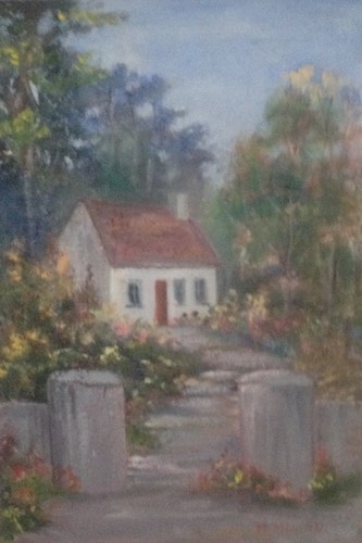 One of the Moira Maginn paintings from the Newry Library exhibition One of the Moira Maginn paintings from the Newry Library exhibition