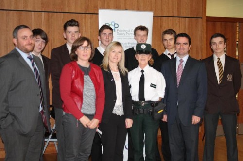 Students from Abbey CBS and Newry High School are pictured with those who delivered presentations during a recent Male Safety Event at Abbey CBS. Also included is Mr Ruddy, Vice Prinicpal, Abbey CBS. Students from Abbey CBS and Newry High School are pictured with those who delivered presentations during a recent Male Safety Event at Abbey CBS. Also included is Mr Ruddy, Vice Prinicpal, Abbey CBS.