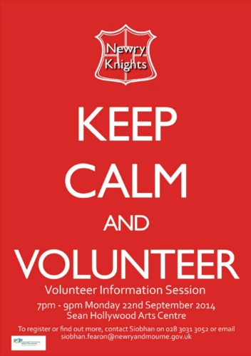 Newry Knights are seeking volunteers