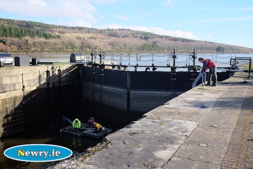 A car was damaged at Victoria Lock last Tuesday.