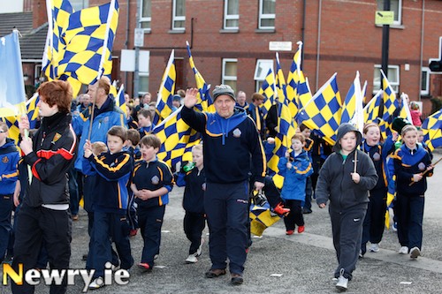 Once again Bosco will be marching in the Newry St Patricks Day Parade. Photograph: Columba O'Hare Once again Bosco will be marching in the Newry St Patricks Day Parade. Photograph: Columba O'Hare