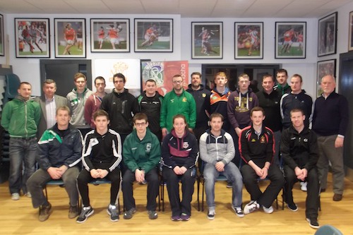 The new Armagh Referees at the Conference. The new Armagh Referees at the Conference.