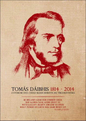 The cover of the Thomas Davis book. The cover of the Thomas Davis book.
