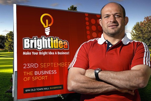 Rory Best will speak at the Young Entrepreneurs event.