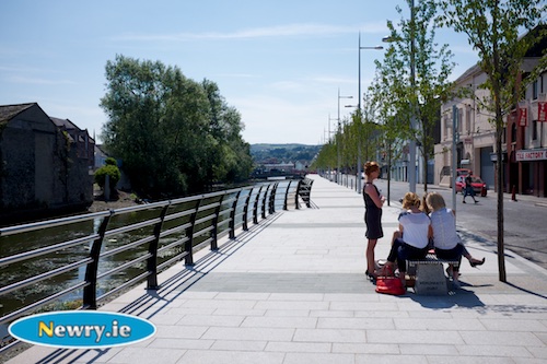 The Newry Canal walkway. Photograph: Columba O'Hare The Newry Canal walkway. Photograph: Columba O'Hare