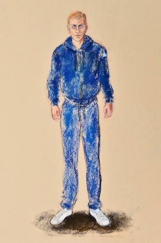 A new image for the suspect. A new image for the suspect.