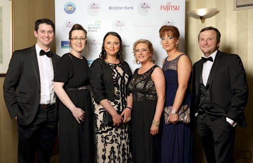 The Rug House Newry team from left: Stephen McElrone, Elaine Simpson, Clare Vallely, Roisin Molloy, Donna McNeill and Paul Vallely. The Rug House Newry team from left: Stephen McElrone, Elaine Simpson, Clare Vallely, Roisin Molloy, Donna McNeill and Paul Vallely.