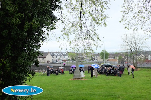 Unveiling a memorial to the Famine last year in Newry. Photograph: Columba O'Hare Unveiling a memorial to the Famine last year in Newry. Photograph: Columba O'Hare