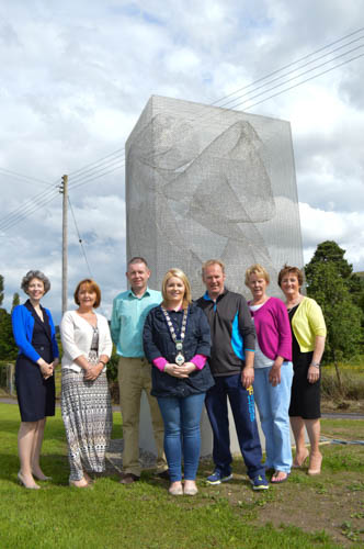Pictured at the launch are from left: are Suzanne Lyle from Arts Council NI, Cllr Roisin Mulgrew, Cllr Micky Larkin, Chairperson Cllr Naomi Bailie, LPS Chairperson Des Murphy, Cllr Kate Loughran and Cllr Geraldine Donnelly Pictured at the launch are from left: are Suzanne Lyle from Arts Council NI, Cllr Roisin Mulgrew, Cllr Micky Larkin, Chairperson Cllr Naomi Bailie, LPS Chairperson Des Murphy, Cllr Kate Loughran and Cllr Geraldine Donnelly
